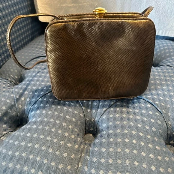 Authentic Vintage Susan Gail Genuine Snake Bellido Purse - Picture 5 of 9